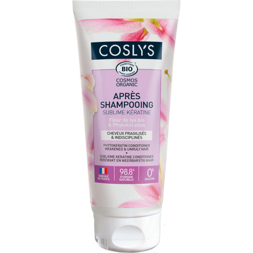 Visuel 1 du produit Après-shampooing kératine bio Coslys cheveux fragilisés - 200 ml