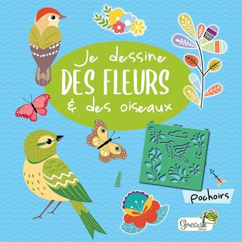 Visuel 1 du produit Livre "Je dessine des fleurs et des oiseaux" aux Éditions Grenouille