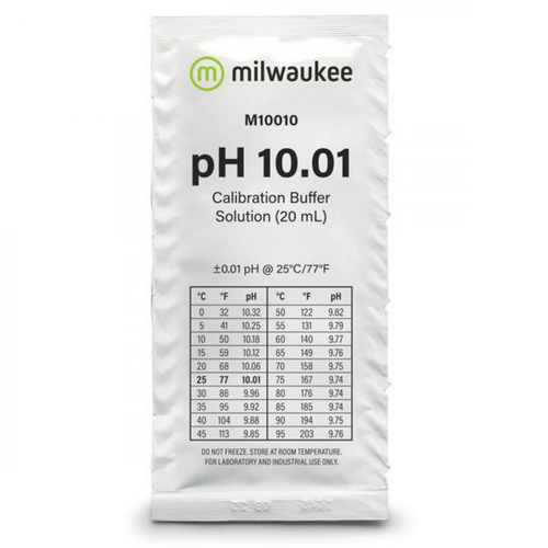 Visuel 1 du produit Solution d'étalonnage pH 10.01 - MILWAUKEE, 20ml