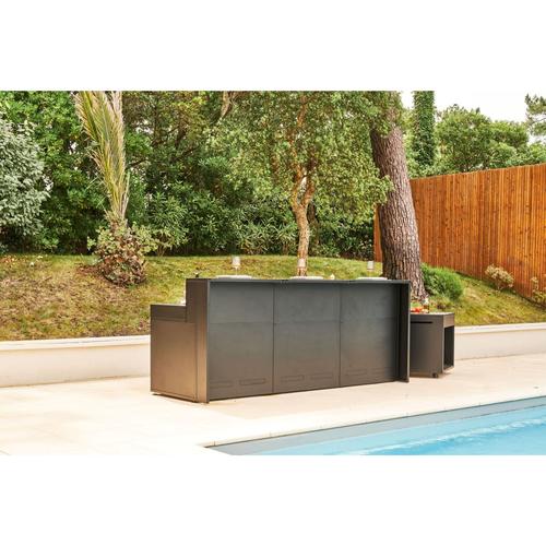 Visuel 5 du produit Fileurs x 2 en acier pour meuble support Forge Adour - 16,2 x 3 x 108,2 cm