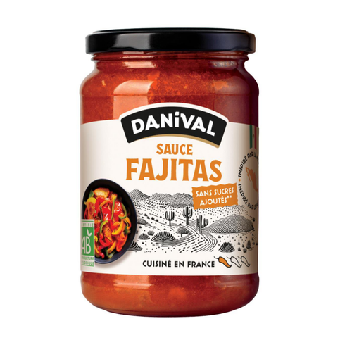 Visuel 1 du produit Sauce fajitas bio Danival - 350 g