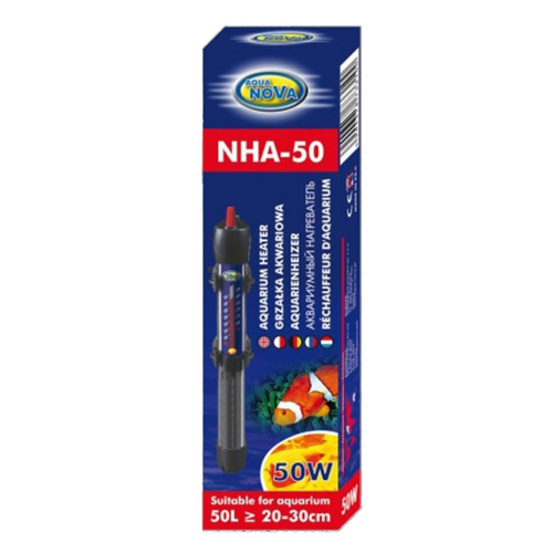 Visuel 2 du produit Chauffage aquarium 50W, spécifique pour eau douce, AQUA NOVA