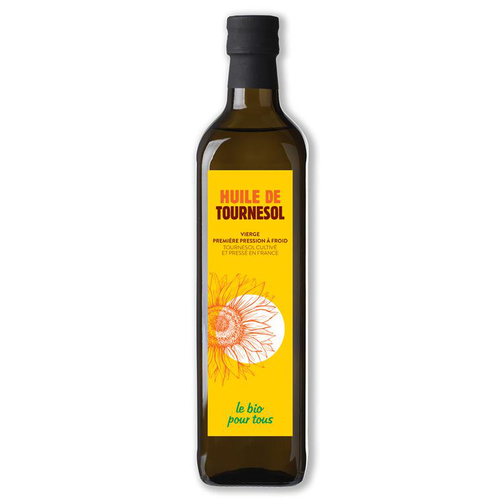 Visuel 1 du produit Huile de tournesol vierge 1L