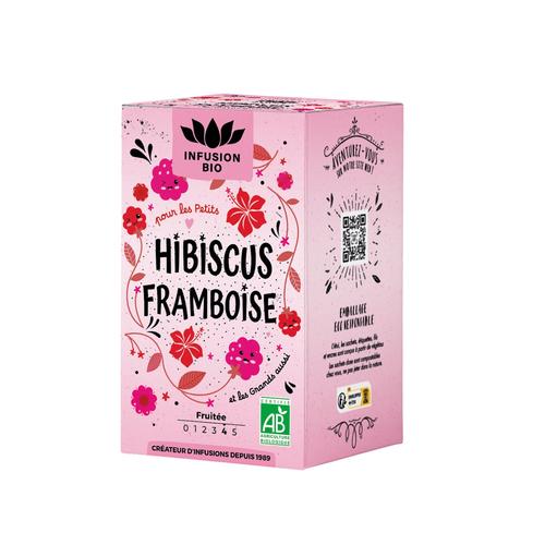 Visuel 1 du produit Tisane plaisir bio hibiscus et framboise Romon Nature - les 16 sachets