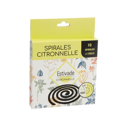 Visuel 1 du produit Recharge spirales citronnelle coloris noir Denis & Fils - 5 sachets