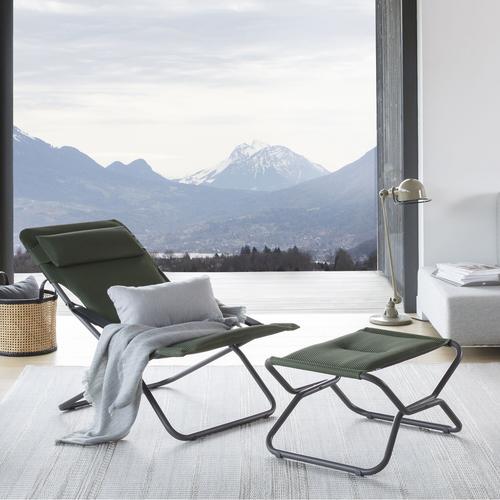 Visuel 5 du produit Transabed BeComfortÂ® Olive tube Titane Lafuma Mobilier - 66,5 x 93 x 88 cm