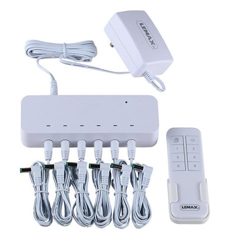 Visuel 1 du produit Boîte de télécommande avec adaptateur pour village de Noël miniatures coloris blanc