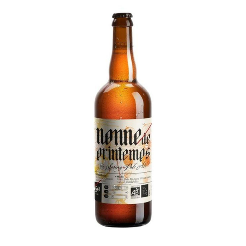 Visuel 1 du produit Bière Nonne de printemps bio Brasseurs Savoyards - 75 cl