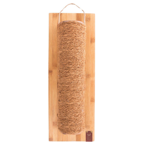Visuel 2 du produit Griffoir rondin pour chat en bambou coloris beige Martin Sellier Up and Down - 55 cm