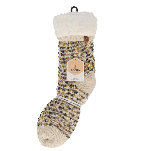 Visuel 4 du produit Chaussettes avec fourrure pour femme Apollo - taille unique