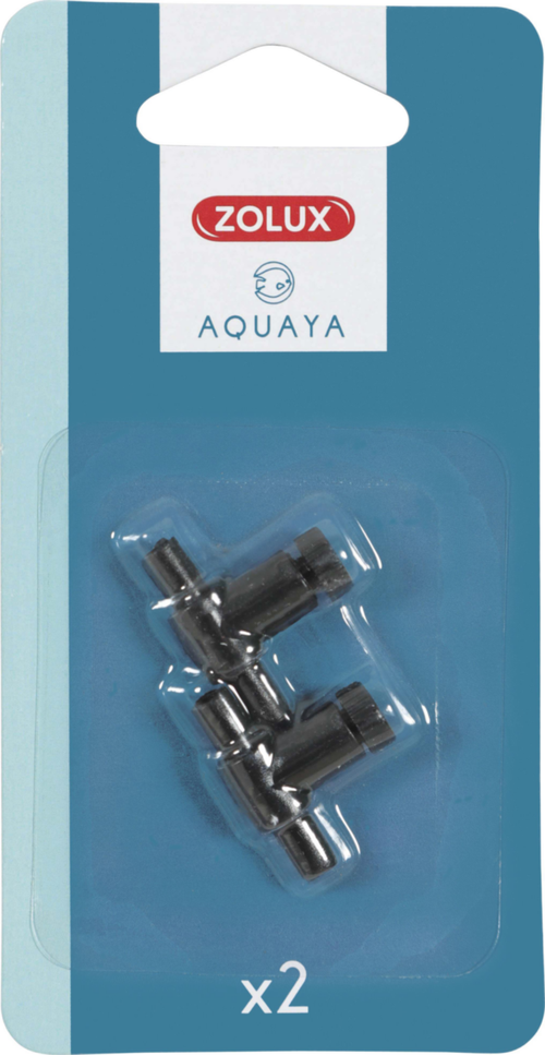 Visuel 1 du produit Robinets pour aquarium en plastique coloris noir Zolux Aquaya - x 2