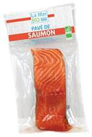 Visuel 1 du produit Pavé de saumon d’Écosse bio La Mer bio - 125 g