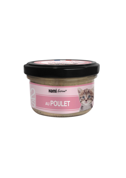 Visuel 1 du produit Cuisiné pour chat recette n°20 Chaton Poulet