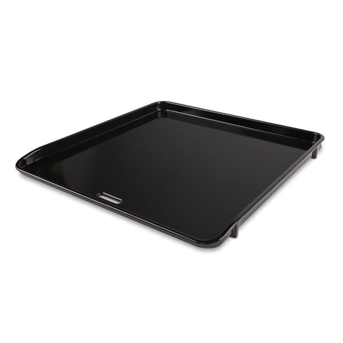 Visuel 1 du produit Plancha en fonte d’acier émaillée noire Weber grand format - 40 x 41,5 cm