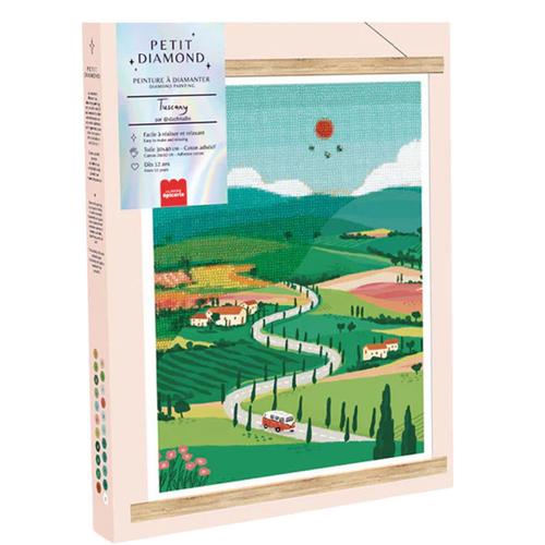 Visuel 1 du produit Peinture à diamanter Toscane Petit Diamond by La Petite Épicerie - 25,5 x 33 cm