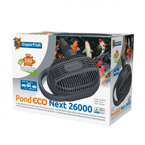 Visuel 2 du produit Pompe de bassin 240W - Débit 26000L/h - SUPERFISH Pond ECO Next