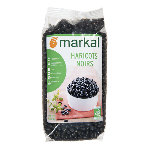 Visuel 1 du produit Haricots noirs bio – 500 gr