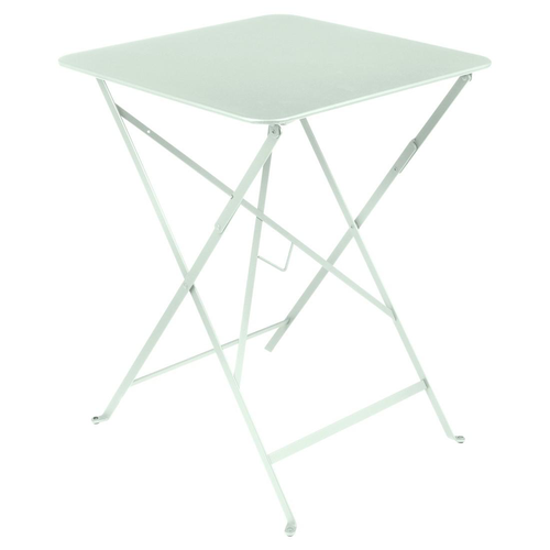 Visuel 1 du produit Table pliante Bistro coloris vert en acier Fermob - 37 x 57 x 74 cm