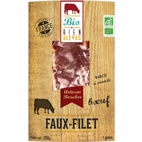 Visuel 1 du produit Faux filet Bio et Bien Elevés - 250 g