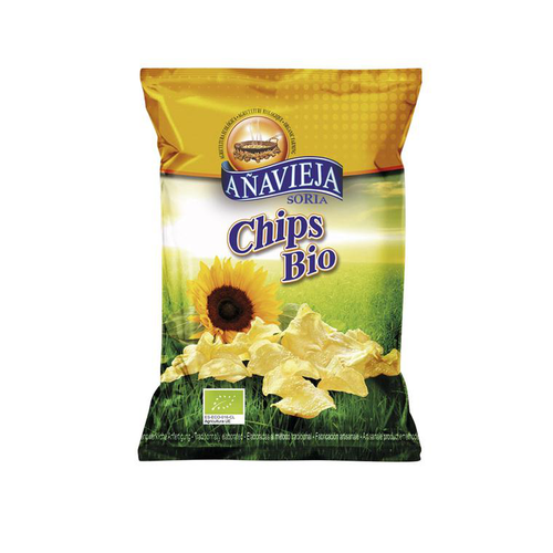 Visuel 1 du produit Chips au sel de mer format familial bio Anavejia - 220 g