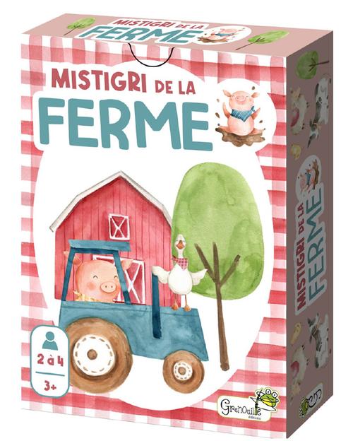 Visuel 1 du produit Jeu "Mistigri de la ferme" aux Éditions Grenouille