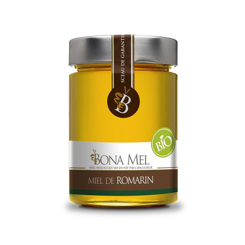 Visuel 1 du produit Miel de Romarin pot en verre 450g