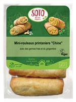 Visuel 3 du produit Mini rouleaux printaniers bio Chine Soto - 200 g