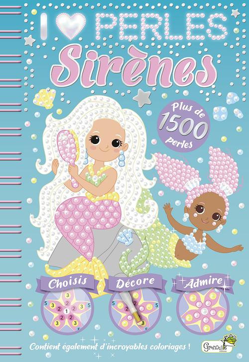 Visuel 1 du produit Livre activité "J’aime les Sirènes" aux Éditions Grenouille