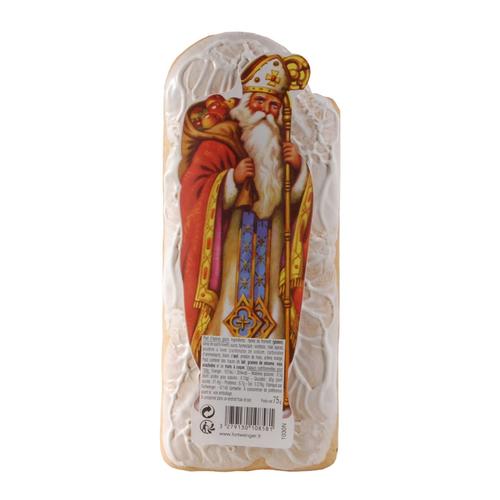 Visuel 1 du produit Pain d’épices glacé au sucre Saint-Nicolas Fortwenger - 75 g