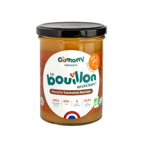 Visuel 1 du produit Bouillon bio recette Tonkotsû ramen OùMami - 370 ml