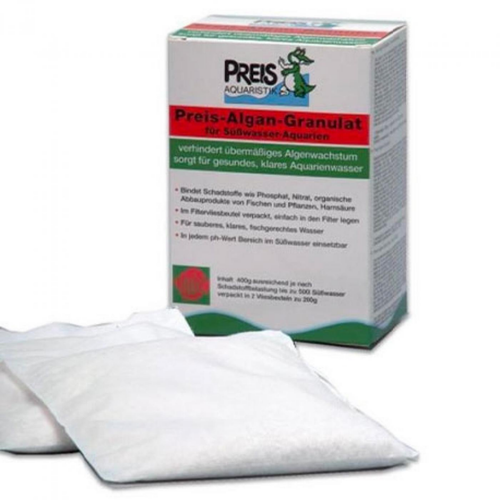 Visuel 1 du produit Anti-algues aquarium d'eau douce, granulat PREIS AQUARISTIK Algan - 400g