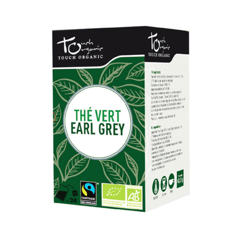 Visuel 1 du produit Thé vert earl grey bio Touch Organic - 43 g