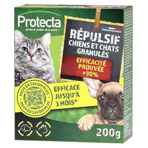 Visuel 1 du produit Répulsif chiens et chats en granulés Protecta - 200 g