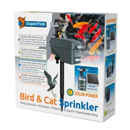 Visuel 2 du produit Sprinkler anti-héron, pour oiseaux et chats, SUPERFISH BASSIN