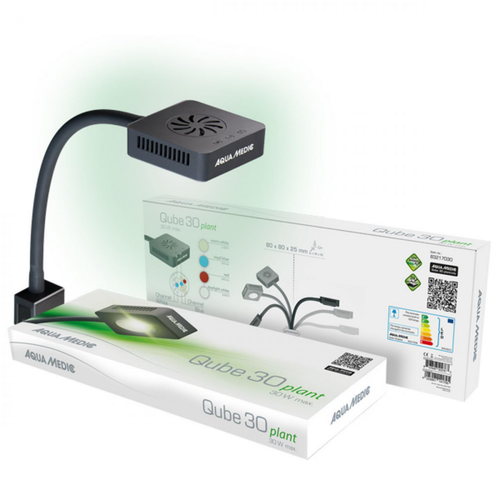 Visuel 7 du produit Spot LED aquarium d'eau douce, spécial plantes - AQUA MEDIC Qube 30 - 30L