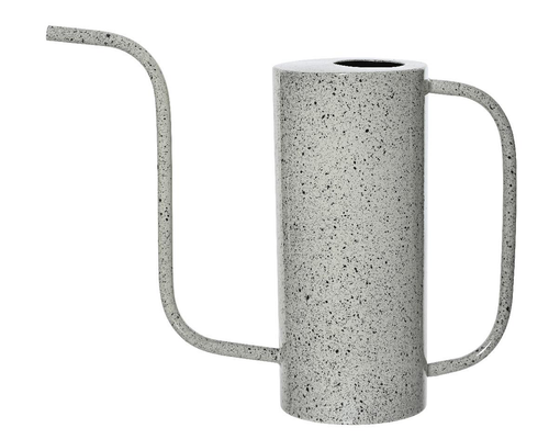 Visuel 1 du produit Arrosoir design en fer gris - 25 x 9,5 x 34 cm