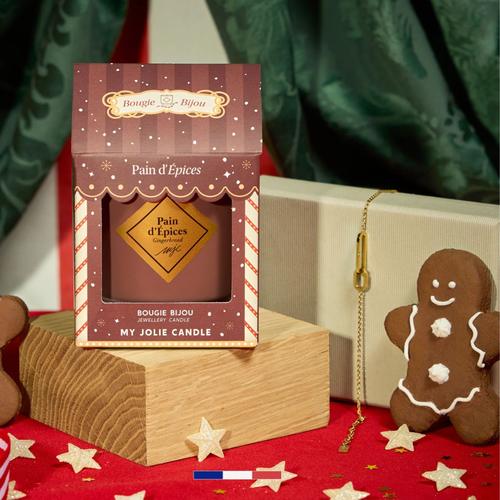 Visuel 5 du produit Bougie bijou parfumée My Jolie Candle pain d’épices avec cristal Swarovski - 180 g