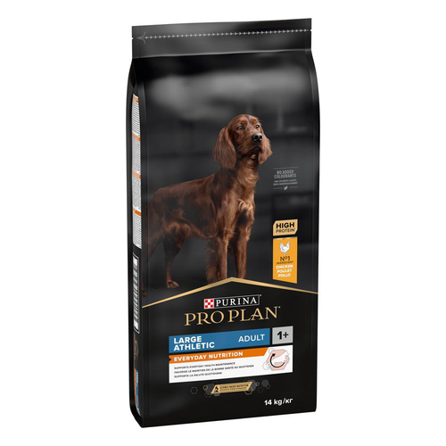 Visuel 1 du produit Croquette pour chien adulte athlétique au poulet Pro Plan – 14 kg
