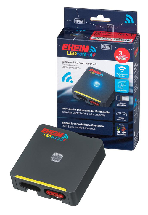 Visuel 1 du produit Contrôleur de luminosité pour aquarium coloris noir EHEIM LEDcontrol+