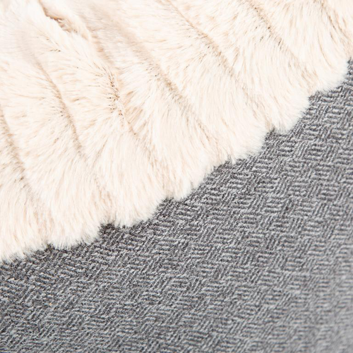 Visuel 2 du produit Couchage pour chien ou chat coloris gris corbeille ronde Scruffs Ellen - Taille M Ø 55 cm