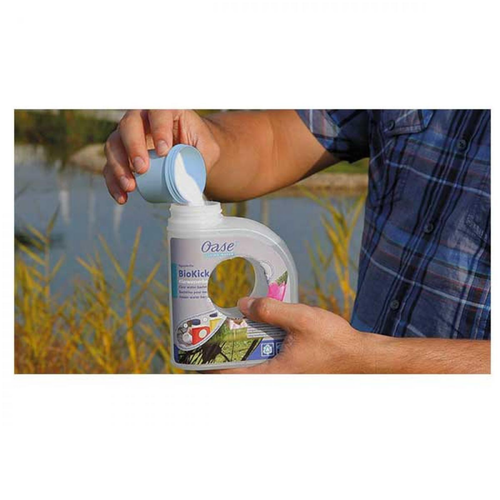 Visuel 2 du produit Activateur de filtre de bassin bio - OASE AquaAktiv BioKick fresh - 500ml