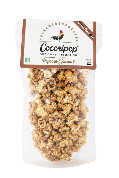 Visuel 1 du produit Popcorn bio caramel beurre salé Cocoripop - 80 g