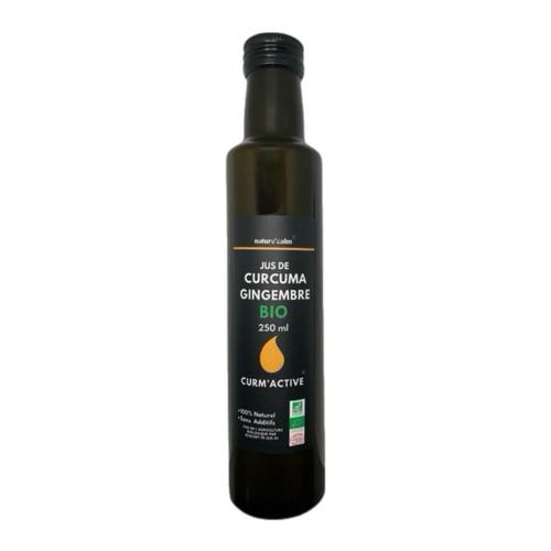 Visuel 1 du produit Jus de curcuma et gingembre bio Nature Calm - 250 ml