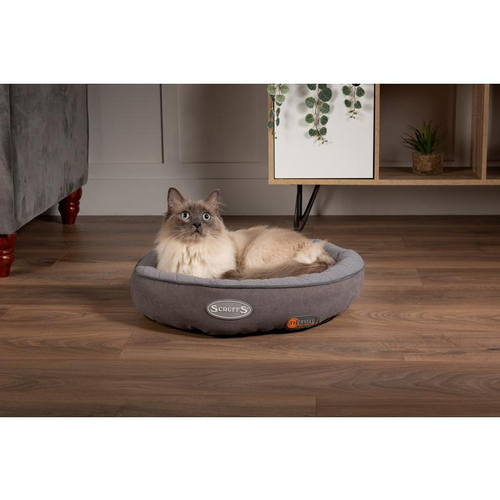 Visuel 5 du produit Corbeille pour chat coloris gris Scruffs Thermal â€“ Ã˜ 50 cm