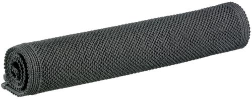Visuel 1 du produit Tapis de bain uni coloris carbone Vivaraise Etia - 54 x 64 cm