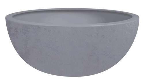 Visuel 1 du produit Vasque ronde gris béton Eda Basalt up - Ø 40 x H 16,5 cm