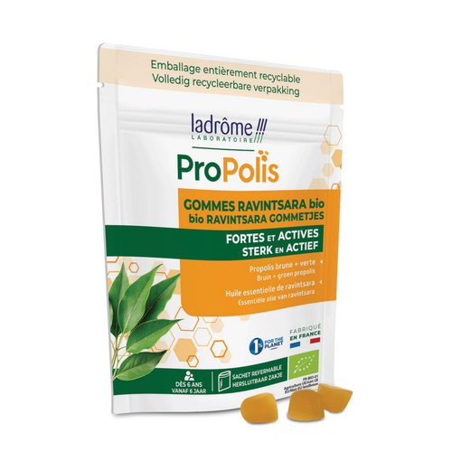 Visuel 1 du produit Gommes à la propolis et ravintsara bio Ladrôme – 45 g