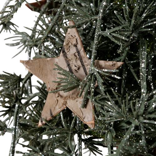 Visuel 2 du produit Arbre artificiel décoratif vert avec sac de toile de jute Tresella - Ø 13,5 x H 65,5 cm