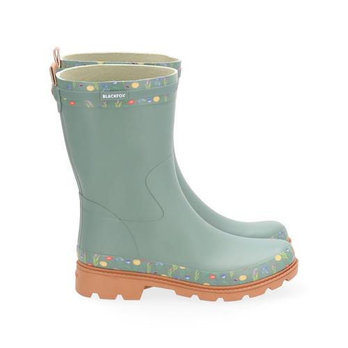 Visuel 1 du produit Demi-botte Judy coloris vert en caoutchouc Blackfox - pointure 39