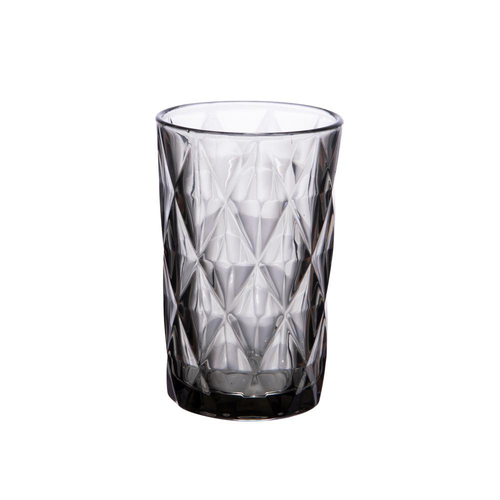 Visuel 1 du produit Chopes hautes en verre gris Diamond - 6 x 340 ml